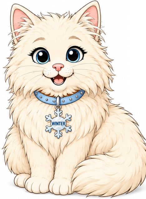 Winter, the curious explorer